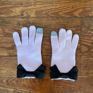 kate spade bow tech gloves